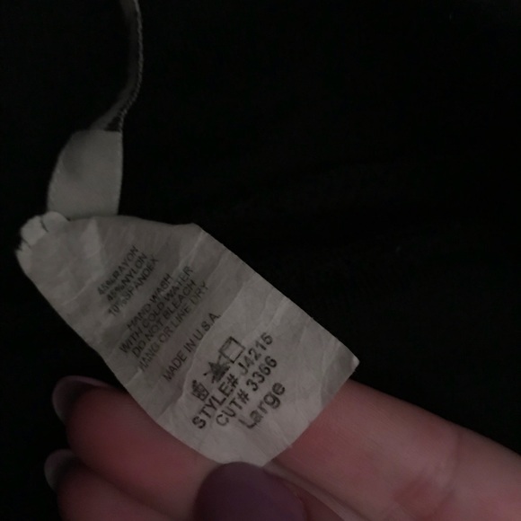 Black stripe pencil skirt - Picture 2 of 3